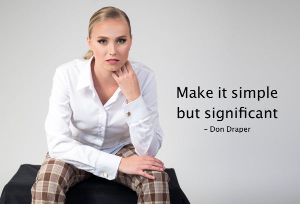 Make it simple but significant