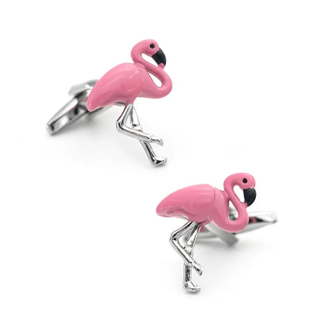BLUE CRYSTAL CUFFLINKS