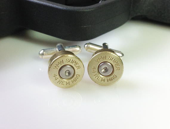 44 Magnum Bullet Cufflinks