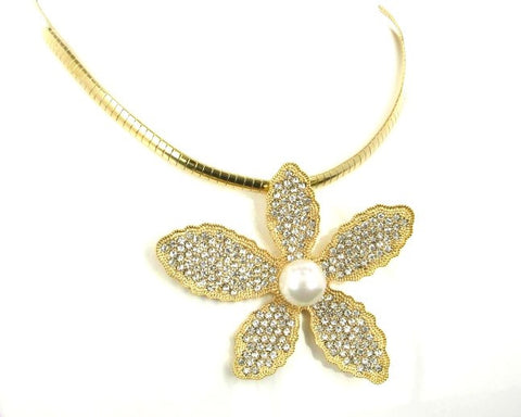 Multicolour Gold Mona Lisa Jewellery Set