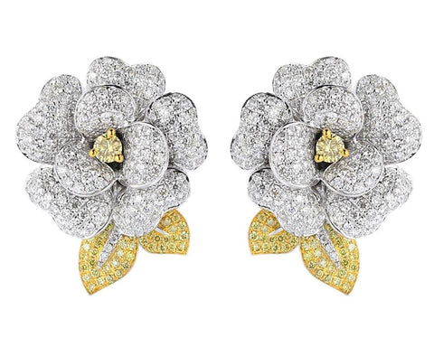 Diamond gold Earrings
