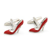 High heeled shoes cufflinks