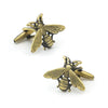 Bronze bee vintage CUFFLINKS