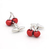 Cherry cufflinks