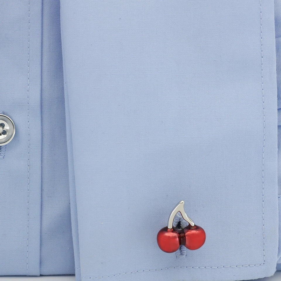 Cherry cufflinks