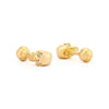 SKULL GOLD CUFFLINKS