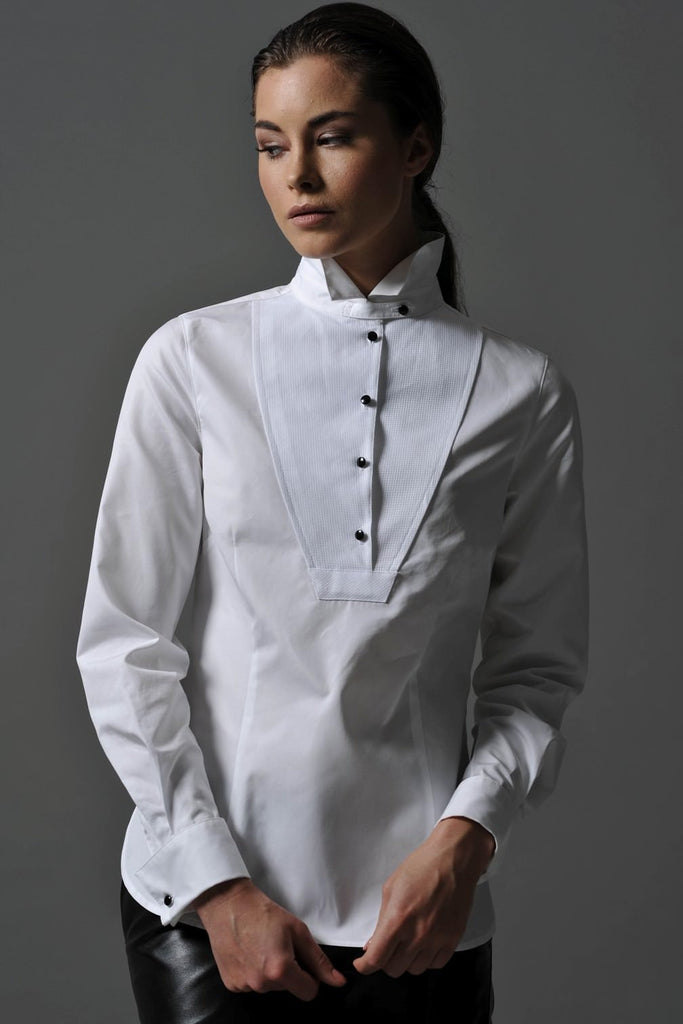AVA, Menswear Tuxedo Style Shirt, size 12