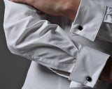 AVA, Menswear Tuxedo Style Shirt, size 12