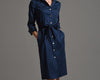 ELISABETH Classic Shirt Dress - Sapphire Blue size 8