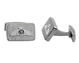 Bentley silver plated cufflinks