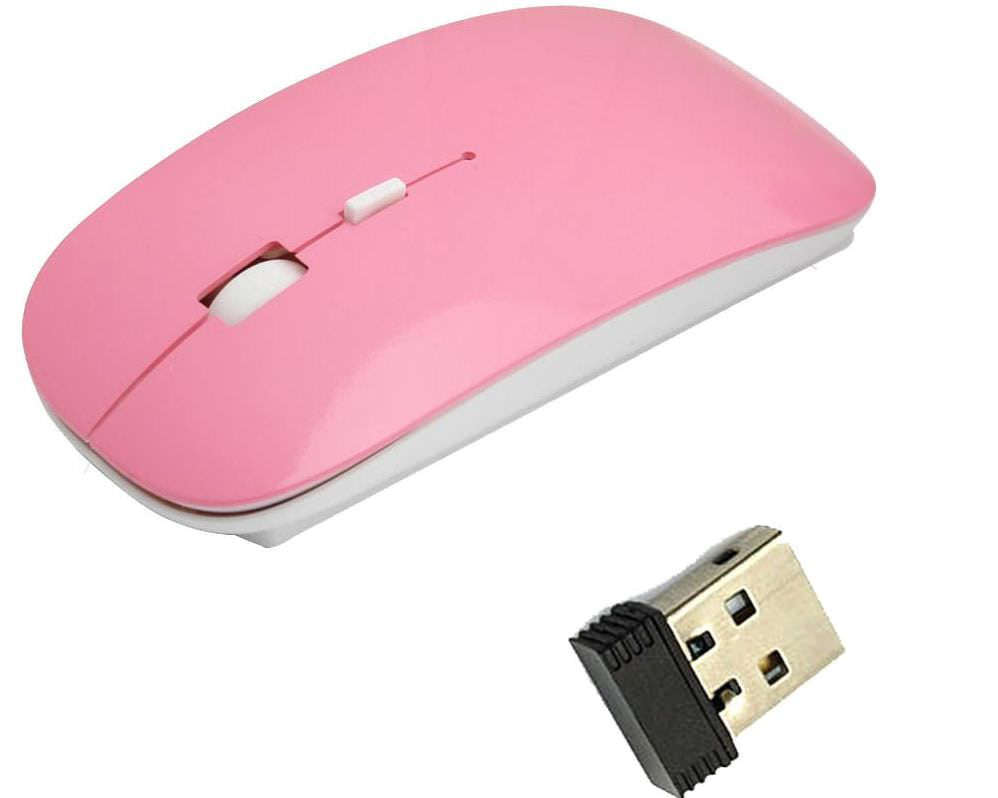 USB WIRELESS OPTICAL MOUSE, SUPER SLIM