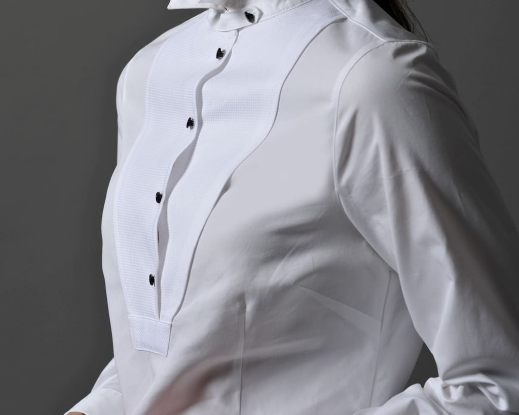 AVA, Menswear Tuxedo Style Shirt, size 10