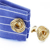 Gold Love Knot Cufflinks