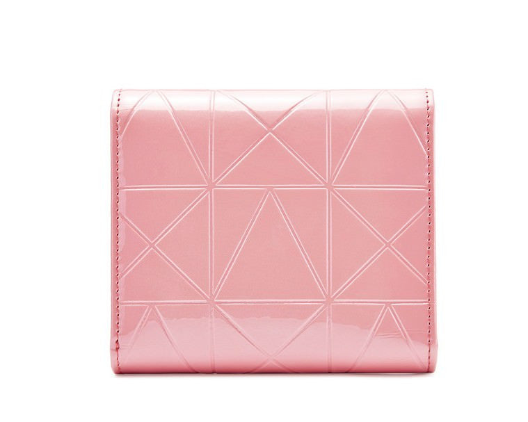 Elegant princess square leather wallet