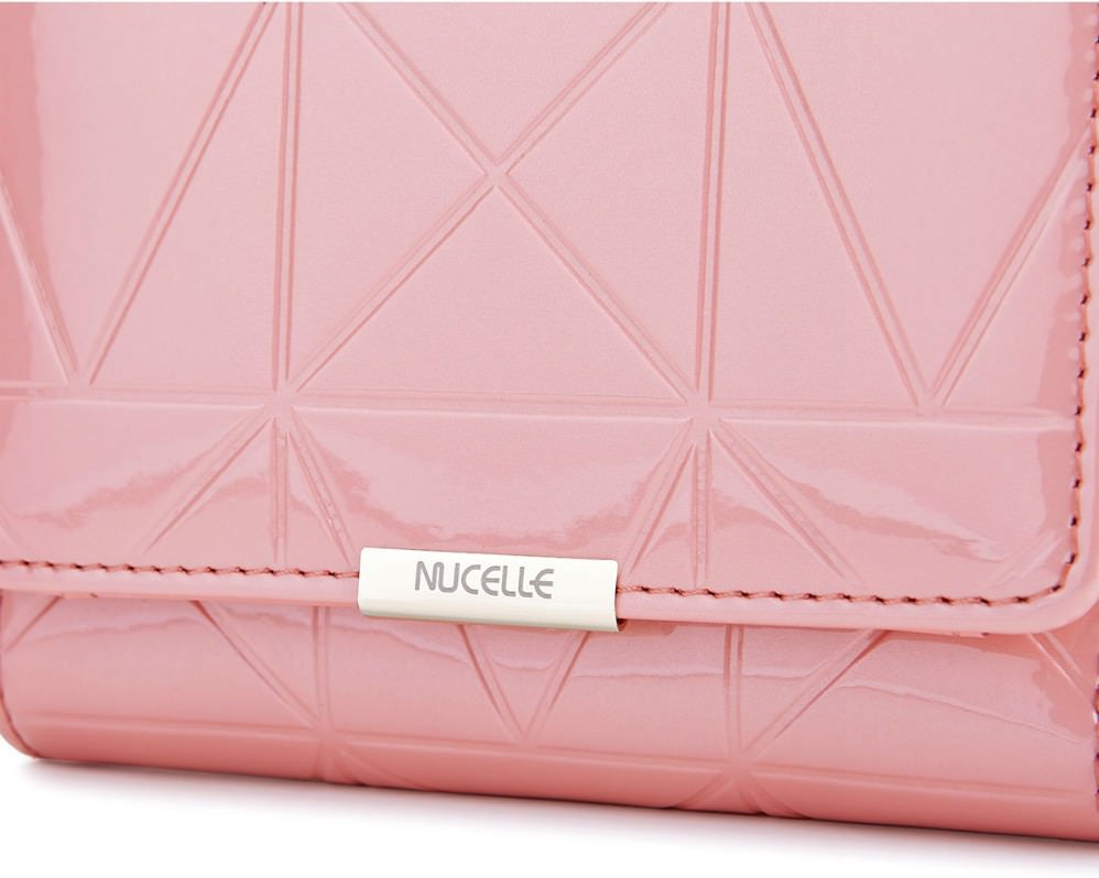 Elegant princess square leather wallet