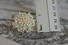 Pearl Flower silver Cufflinks