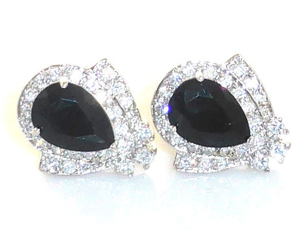 Black Sapphire Topaz Cufflinks