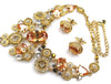Gold Necklace & matching Cufflinks
