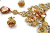 Gold Necklace & matching Cufflinks
