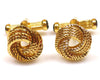 Gold Love Knot Cufflinks