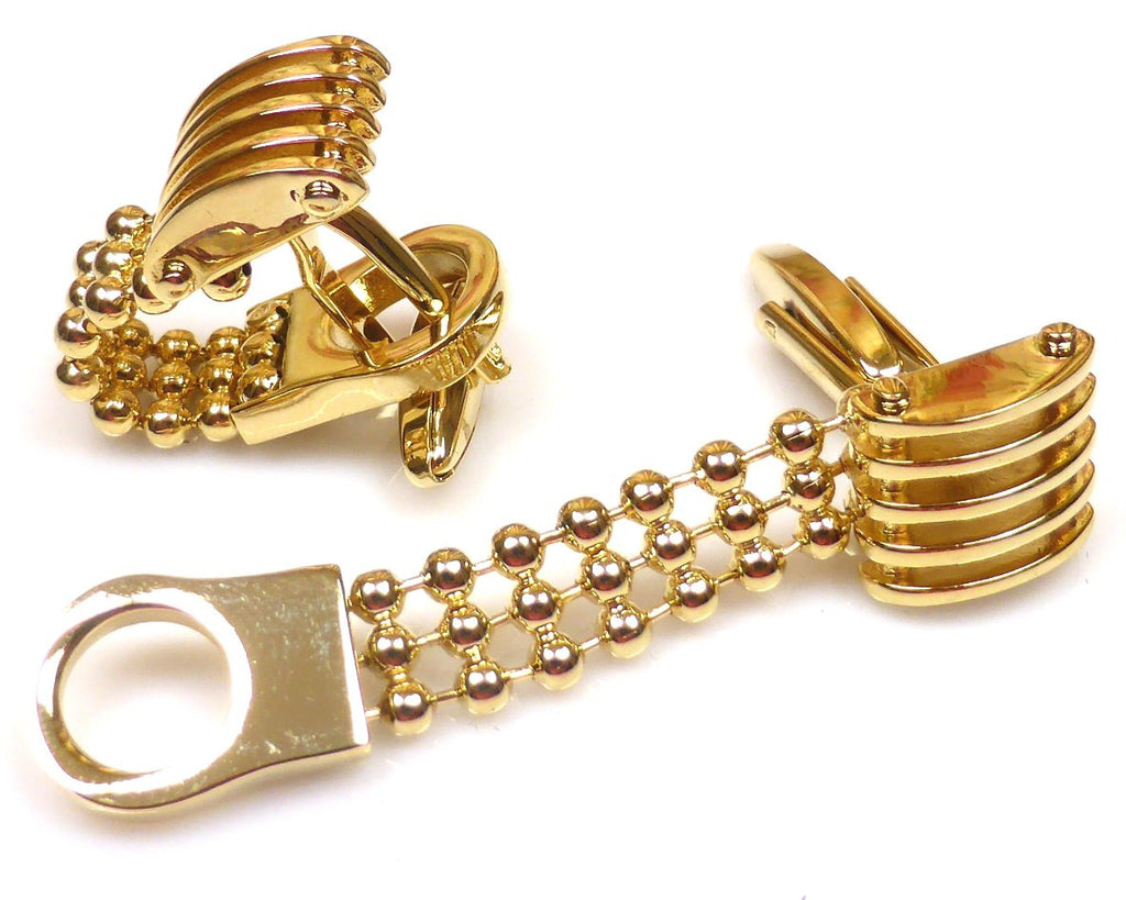 Gold classic chain Cufflinks