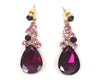 Cherry Rhinestone Necklace & earrings