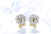 Yellow Sapphire Clip Earrings