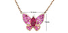 Butterfly Design Ruby Pendant