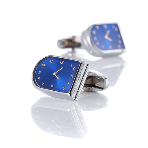 H SILVER PLATED CUFFLINKS