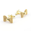 Bow cufflinks