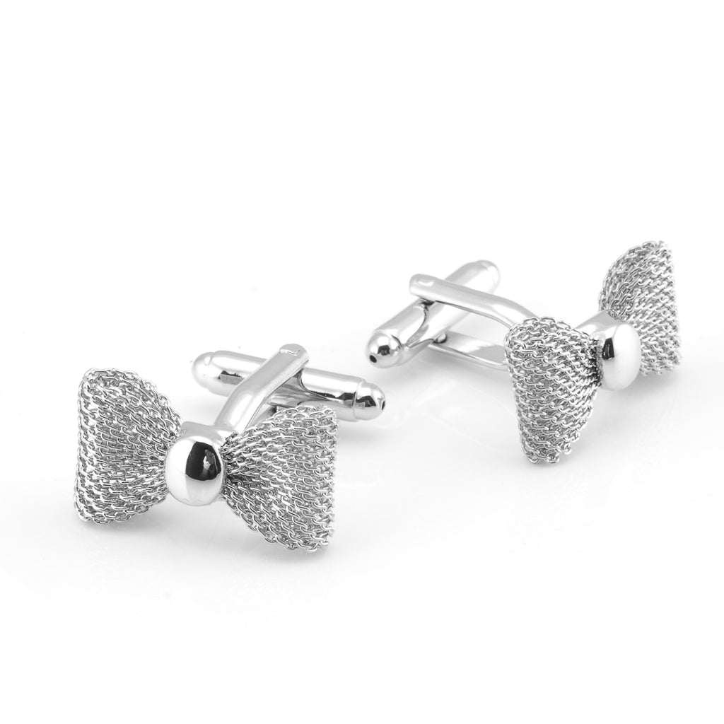 Bow cufflinks