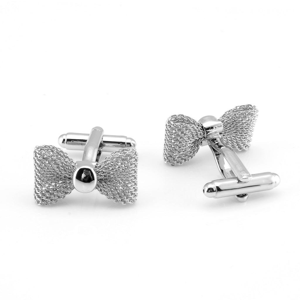 Bow cufflinks