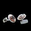 Gear silver Cufflinks