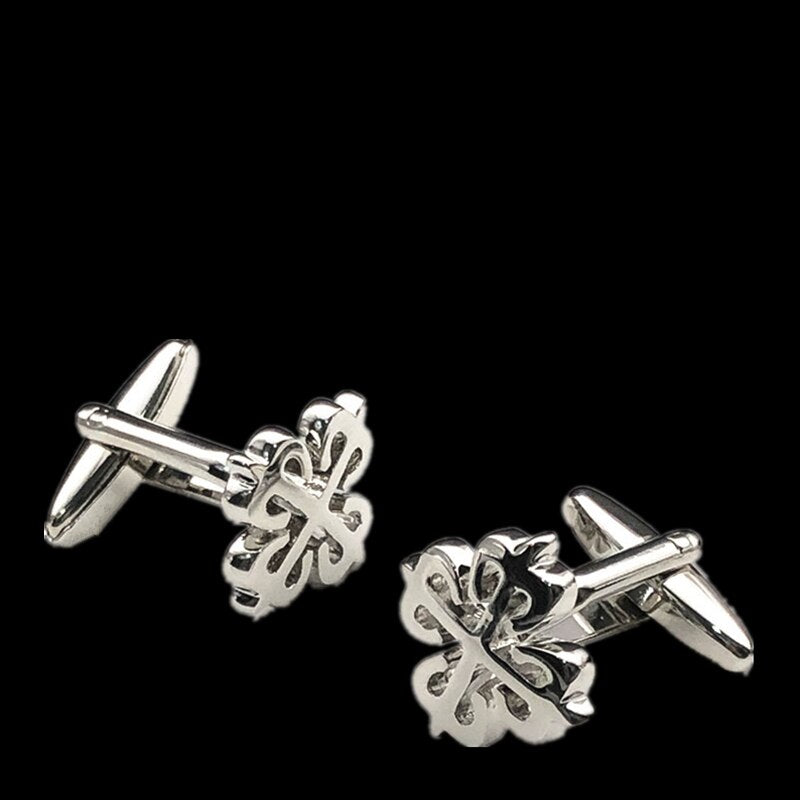 SILVER PLATED CUFFLINKS