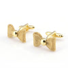 Bow cufflinks