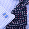 Blue Silver Cufflinks