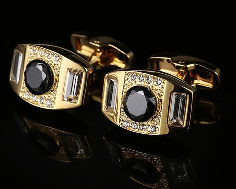 gold plated cufflinks