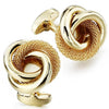 Gold Love Knot Cufflinks