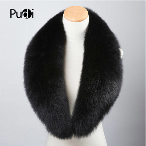 Rabbit fur vest  with raccoon fur collar