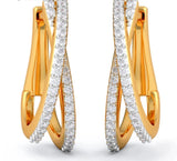 Diamond gold Earrings