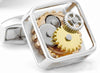 Steampunk Gear Watch Mechanism Cufflinks